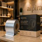 Cinta Adhesiva Impermeable de Aluminio para Sellado y Reparaciones